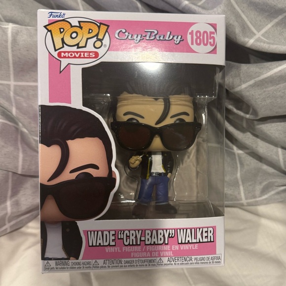 Funko Pop! Cry-Baby Walker with Black Jacket and Sunglasses - Picture 1 of 2